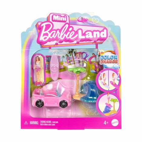 Mattel Barbie®: Mini BarbieLand - Doll and Beach Vehicle (JCR35)