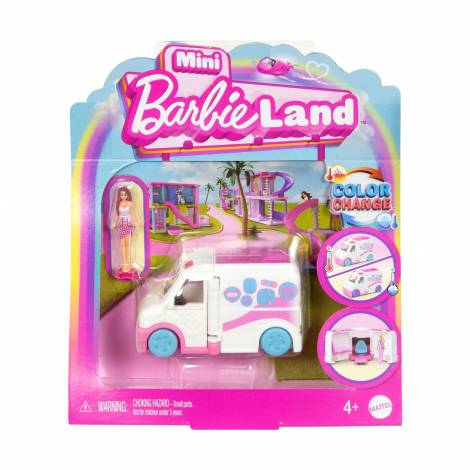 Mattel Barbie®: Mini BarbieLand - Doll and Care Clinic Vehicle (JRC34)