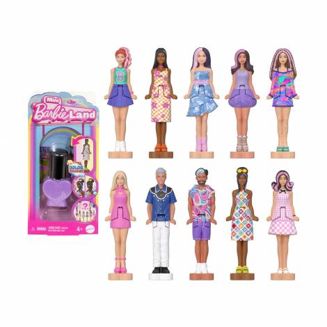 Mattel Barbie: Mini Barbieland Fashionistas - Nail Polish Doll (Random) (JCP97)