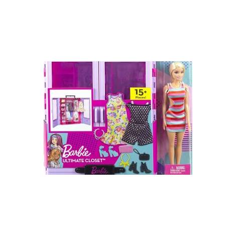 Mattel Barbie: Ντουλαπα Με Κουκλα (HJL66)