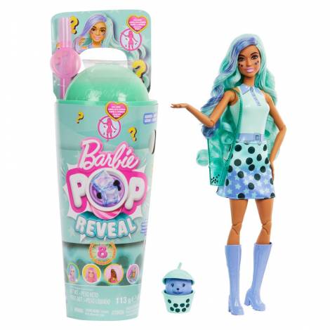 Mattel Barbie: Pop Reveal - Bubble Tea Series Green Tea Doll (HTJ21)