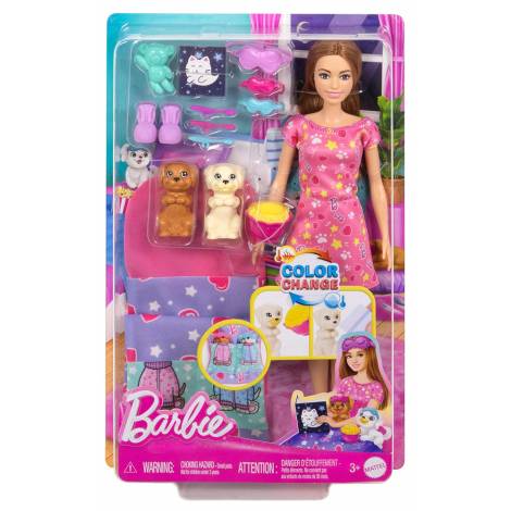 Mattel Barbie: Puppy Slumber Party Doll (HXN01)