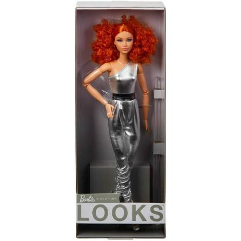 Mattel Barbie Signature Looks: Original Red Curly Hair Doll (HBX94)