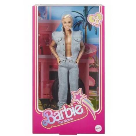 Mattel Barbie: The Movie - Collectible Doll Ryan Gosling as Ken in Denim Matching Set (HRF27)