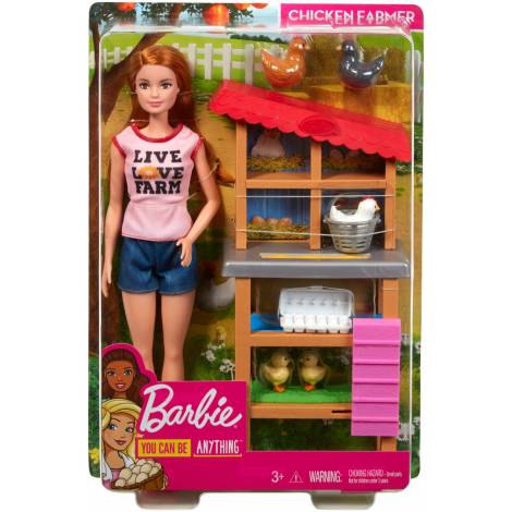 Mattel Barbie: You Can be Anything - Chicken Farmer (FXP15)