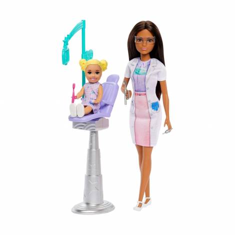 Mattel Barbie: You Can Be Anything - Dentist Doll with Brown Hair (JCR75)