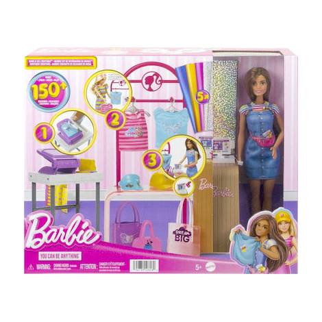 Mattel Barbie: You Can be Anything - Make  Sell Boutique Playset (HKT78)