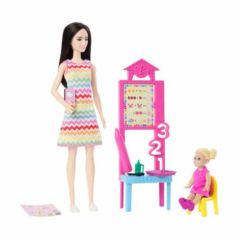 Mattel Barbie: You Can Be Anything - Teacher Doll with Black Hair (JCR77)