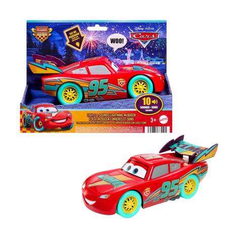 Mattel Disney: Cars - McQueen with Lights & Sounds (JMT55)
