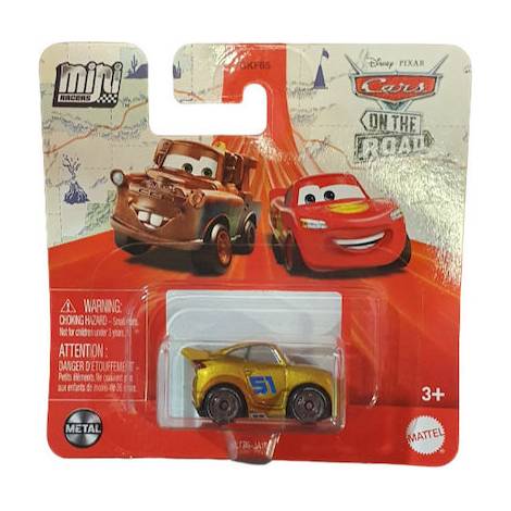 Mattel Disney Cars: Mini Racers - On The Road - Racing Center Cruz Ramirez Vehicle (HLT86)