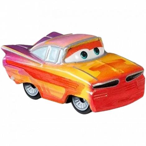 Mattel Disney Cars: Mini Racers - Radiator Springs Lighning McQueen Vehicle (HLV13)