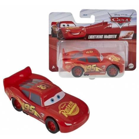 Mattel Disney: Cars On the Road - Lightning McQueen 1:43 Pullback Vehicle (HGL52)