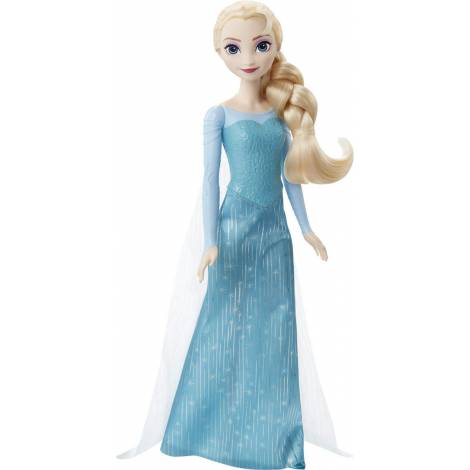 Mattel Disney Frozen- Βασικες Κουκλες - Elsa Γαλάζιο Φόρεμα (HLW47)