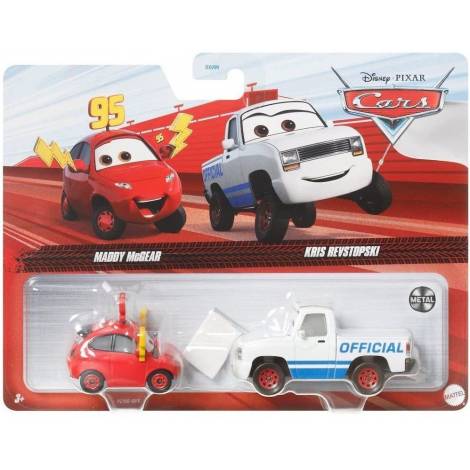 Mattel Disney Pixar: Cars 3 - Maddy Mcgear  Kris Revstopski (Set of 2) (HLH58)