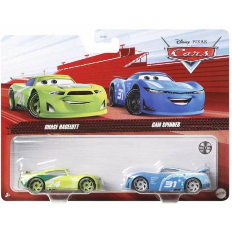 Mattel Disney Pixar Cars: Chase Racelott  Cam Spinner  (Set of 2) (HFB85)
