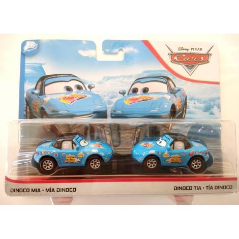 Mattel Disney Pixar Cars: Dinoco Daydream - Dinoco Mia  Dinoco Tia (Set of 2) (GKB77)