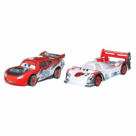 Mattel Disney Pixar: Cars Global Racers Cup - Lightning McQueen  Shu Todoroki (Set of 2) (HTX12)