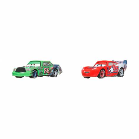Mattel Disney Pixar: Cars - Lighting McQueen and Chick Hicks (Set of 2) (JDH47)
