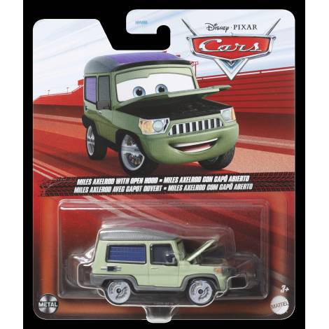 Mattel Disney Pixar: Cars - Miles Axelrod with Open Hood (Y0485)