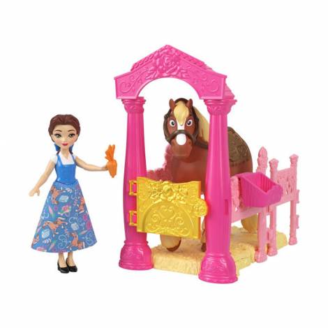 Mattel Disney Princess: Storytime Stackers - Belle's Royal Stable Playset (JHH09)