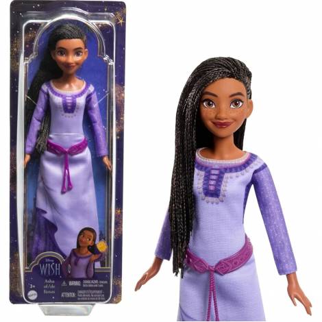 Mattel Disney: Wish Asha of Rosas - Collectible Fashion Doll (HPX23)