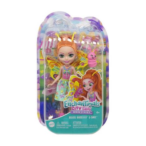Mattel Enchantimals City Tails: Main Street - Belisse Butterfly  Dart (HKN12)