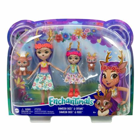 Mattel Enchantimals - Danessa Deer  Sprint Sisters (HCF80)