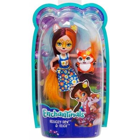 Mattel Enchantimals Mini Doll - Felicity Fox  Flick (FXM71)