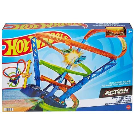 Mattel Hot Wheels Action: Spiral Speed Crash (HGV67)