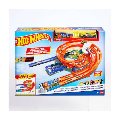 Mattel Hot Wheels® Action - Whip Around Raceway Track Set (HTK17)