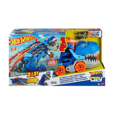 Mattel Hot Wheels Απόλυτη Νταλίκα - Πιστα - Δεινοσαυρος (HNG50)