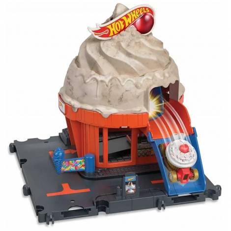Mattel Hot Wheels City - Downtown Ice Cream Swirl (HKX38)
