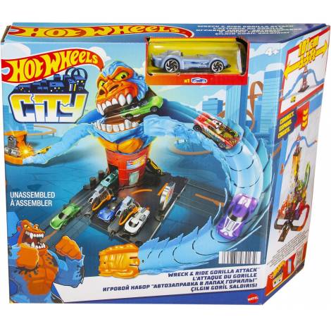 Mattel Hot Wheels City - Wreck  Ride Gorilla Attack (HDR30)