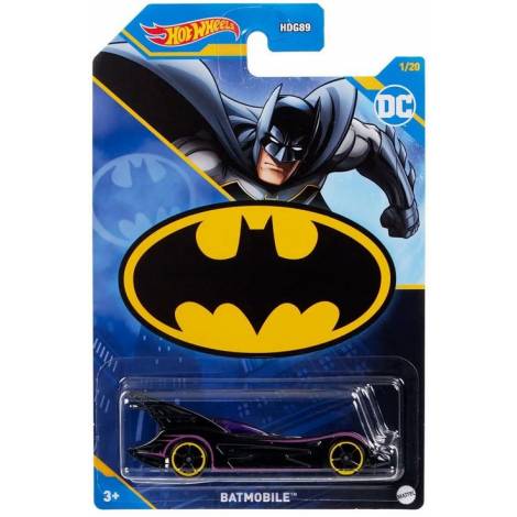 Mattel Hot Wheels DC Batman - Batmobile Vehicle (HLK55)