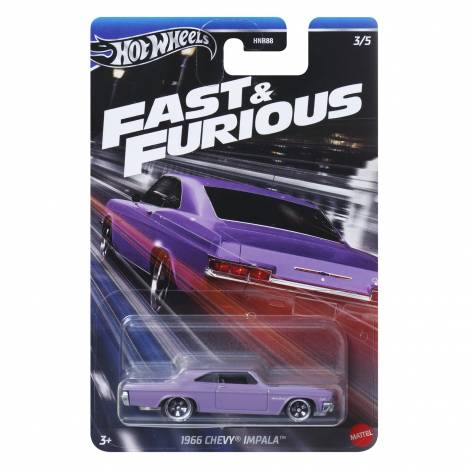 Mattel Hot Wheels: Fast  Furious - 1966 Chevy Impala (HRW53)