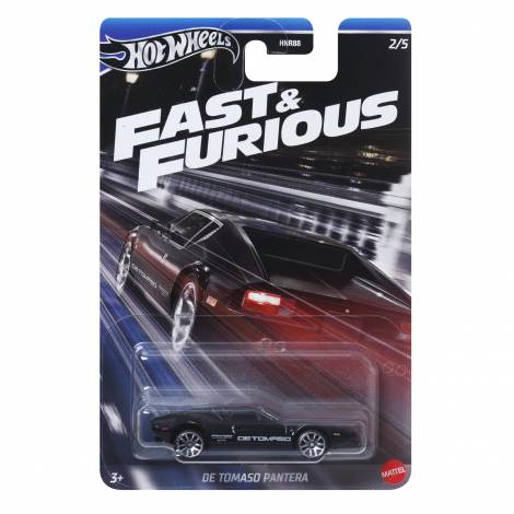 Mattel Hot Wheels: Fast  Furious - De Tomaso Pantera (HRW52)