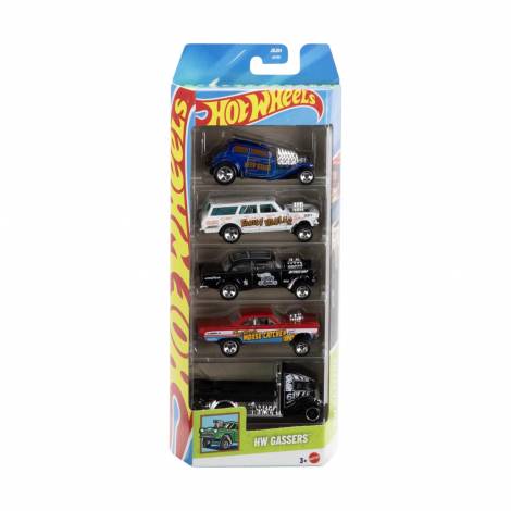 Mattel Hot Wheels - HW Gassers (Set Of 5) (JBJ84)