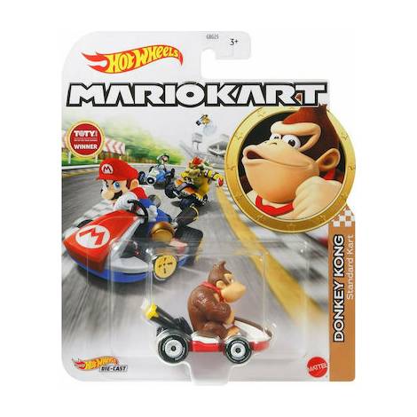 Mattel Hot Wheels: Mario Kart - Donkey Kong Standard Kart Die-Cast (GRN24)