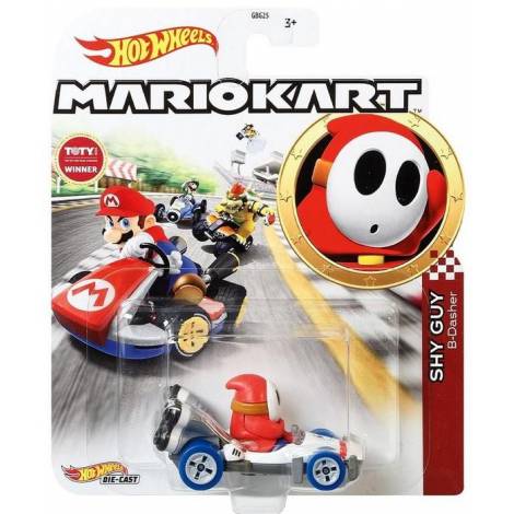 Mattel Hot Wheels: Mario Kart - Shy Guy B-Dasher Die-Cast (GJH61)