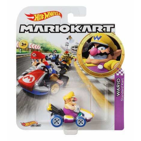 Mattel Hot Wheels: Mario Kart - Wario Die-Cast (GBG32)