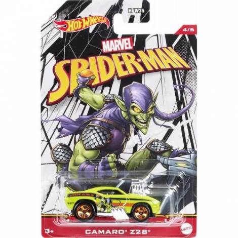 Mattel Hot Wheels Marvel: Spider-Man - Camaro Z28 Vehicle (HDG78)