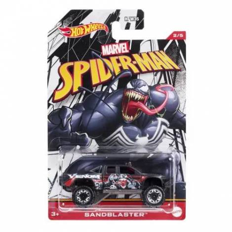 Mattel Hot Wheels Marvel: Spider-Man - Sandblaster Vehicle (HDG77)