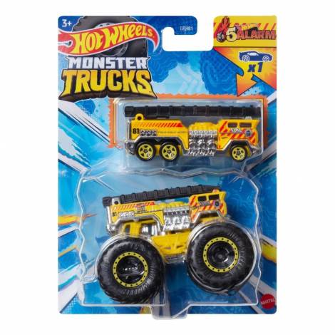 Mattel Hot Wheels: Monster Trucks - 5 Alarm 2 Pack (HWN39)