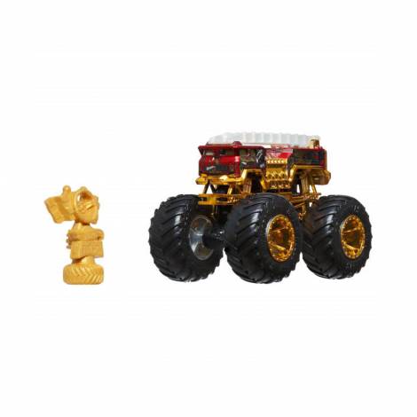 Mattel Hot Wheels Monster Trucks: 50 Bigfoot Trophy Champions - 5 Alarm Vehicle (JDW00)