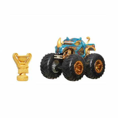 Mattel Hot Wheels Monster Trucks: 50 Bigfoot Trophy Champions - Rhinomite Vehicle (JDW03)