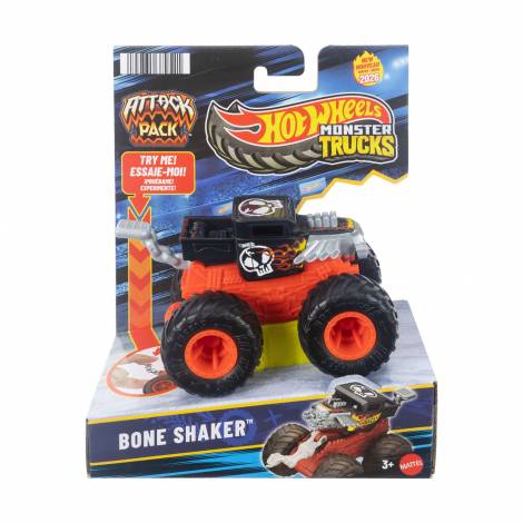 Mattel Hot Wheels Monster Trucks: Attack Pack - Bone Shaker (JMK99)