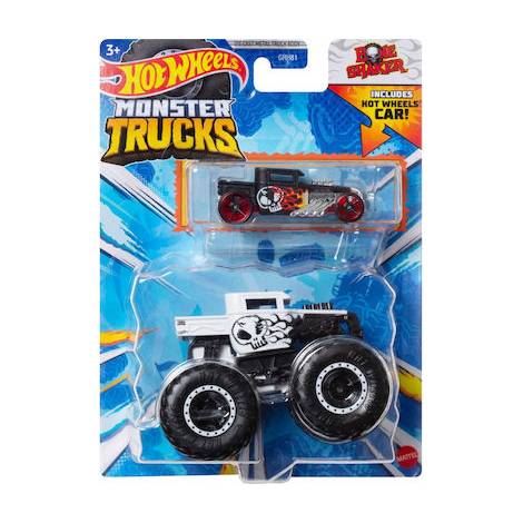 Mattel Hot Wheels: Monster Trucks - Bone Shaker 2 Pack (HWN41)