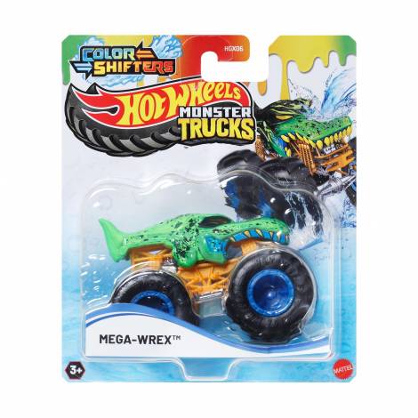 Mattel Hot Wheels: Monster Trucks Color Shifters - Mega-Wrex (JDV85)