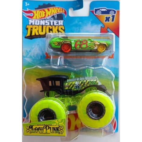 Mattel Hot Wheels Monster Trucks: Loco Punk Die-Cast  Truck (HDC04)