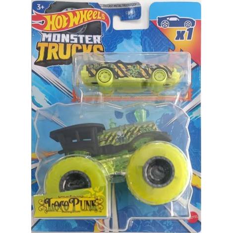 Mattel Hot Wheels Monster Trucks: Loco Punk Die-Cast  Truck (HKM08)